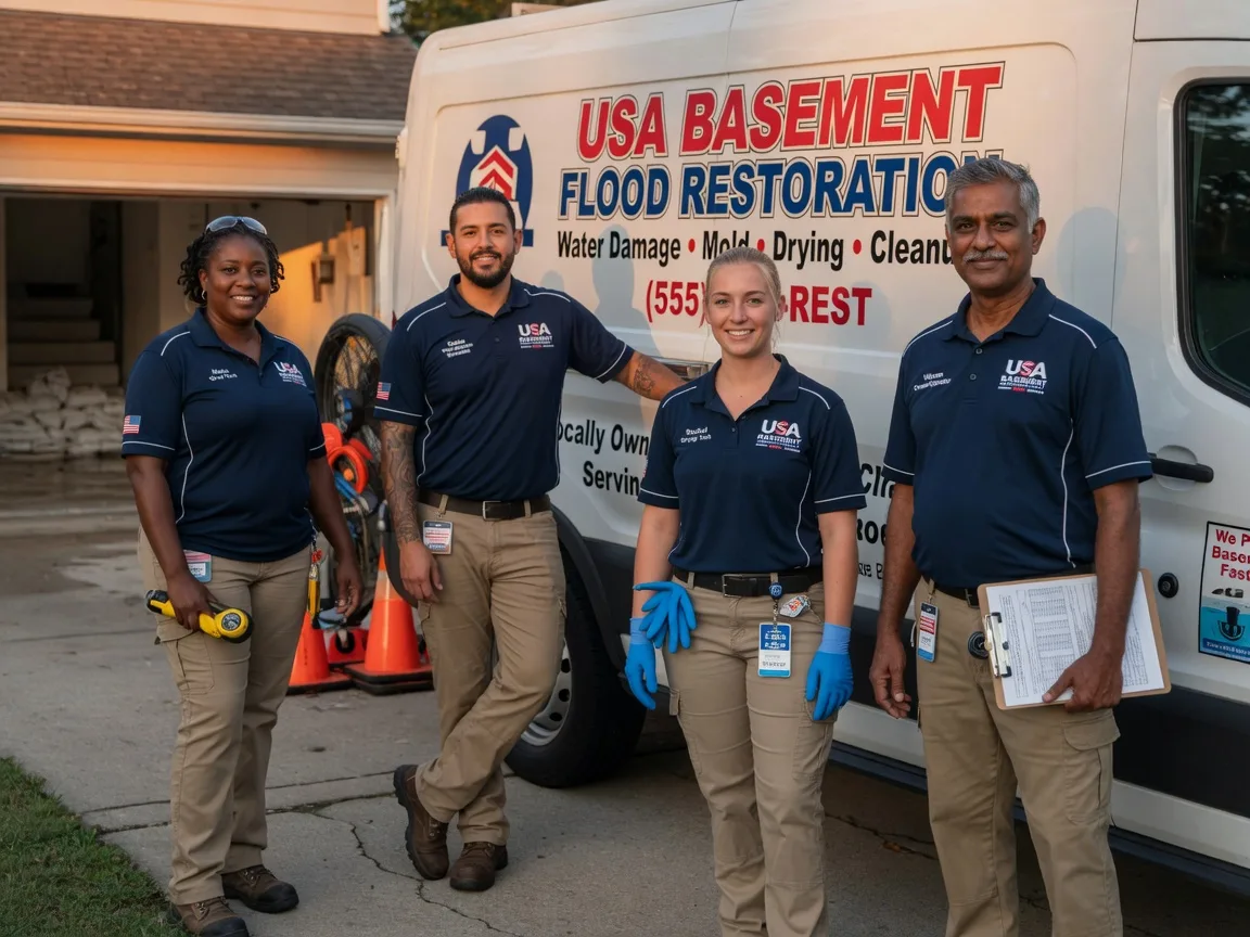 Basement Flood Cleanup company in Morrisonville, WI